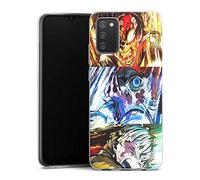 MACOQUEPERSO - Coque pour Samsung A02S Shonen Demon Regards | Silicone, Housse, Etui Antichoc, Dessin Animé Manga, Anti Poussière, Compatible avec Smartphone A02S Samsung | Bumper Slayer