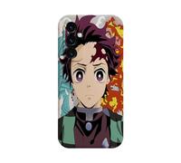 MACOQUEPERSO - Coque pour Samsung Galaxy A05S Antichoc | Doux TPU Silicone Protection Housse, Étui de Téléphone Manga Personnage Demon Slayer Tanjiro Compatible avec Samsung Galaxy A05S