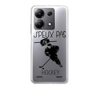 MACOQUEPERSO - Coque pour XIAOMI REDMI Note 13 5G Antichoc | Doux TPU Silicone Protection Housse, Étui de Téléphone Je Peux Pas J'Ai Hockey sur Glace Compatible avec XIAOMI REDMI Note 13 5G