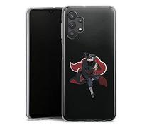 MACOQUEPERSO - Coque Silicone Compatible avec Le Samsung Galaxy A32 5G Antichoc | 6.5" Antichoc Doux TPU Silicone Protection Housse, Étui de Téléphone Manga Itachi Akatsuki/Itachi Uchiha