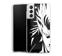 MACOQUEPERSO - Coque Silicone Compatible avec Samsung Galaxy S21FE Bleach | Manga | Silicone
