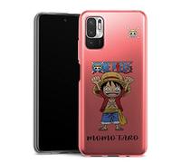 MACOQUEPERSO - Coque Silicone Compatible avec XIAOMI REDMI Note 10 5G One Piece Momotaro