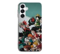 MACOQUEPERSO Coque Silicone Compatible Samsung Galaxy A16 5G Antichoc | Doux TPU Silicone Protection Housse, Étui de Téléphone Manga My Hero Academia Fight Adn Compatible avec Samsung Galaxy A16 5G