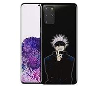 MACOQUEPERSO - Coque Silicone Compatible Samsung Galaxy S20 Gojo Satoru | Silicone | Motif Manga | Antichocs