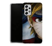 MACOQUEPERSO - Coque Silicone pour Samsung Galaxy A33 Manga Ninja Konoha Blanc | Housse Smartphone Antichoc, Etui téléphone Souple, Bumper Ultra Mince Collection Fan Edition Animé