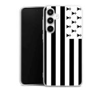 MACOQUEPERSO - Coque Silicone pour Samsung Galaxy A35 5G Antichoc | Doux TPU Silicone Protection Housse, Étui de Téléphone Drapeau Bretagne