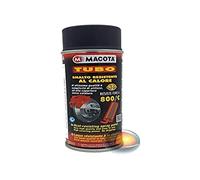 Macota Peinture noire en pulvérisateur, résistante aux températures élevées, pour pinces de freins, pots d'échappement 400 ml