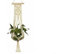 Macramé blanc 95 cm de long porte-jarretelles en macramé blanc 95 cm