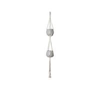 MACRAME DOUBLE NoeUD BASIQUE BLANC 120 CM