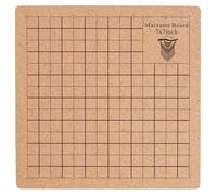 MACRame Project Board - Mesure pour nœuds - Planche à bracelet, organisateur artisanal String Art, outil de bijoux, tissage de perles et de cordes, création de designs, accessoires d'intérieur