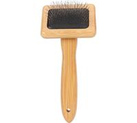 Macrame Slicker Com Com Com mit Loch Airbag -Kissen fein poliertem Bambusreinigungsbürste für Haustier Wandteppich s