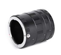 Macro Lens Adapter Ring Professional Metal Metal Black Close-Up Tube pour E Mount Mirrorless Camera Photography Enthusiasts