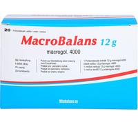 Macrobalans 12g sachet pour constipation, 20 pcs. Sachets
