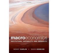 Macroéconomie : institutions, instabilité et inégalités