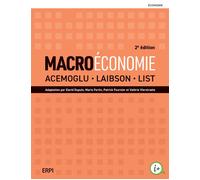 Macroéconomie - 2e édition - Daron Acemoglu - Erpi - broché - Manuel