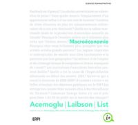 Macroéconomie - Daron Acemoglu - Erpi - broché - Etude