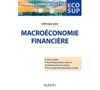 Macroéconomie financière - Stéphane Dees - Dunod - broché - Etude