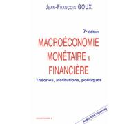 Macroéconomie monétaire et financière