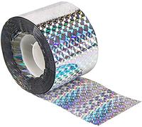 MacroHu 110M*4.8CM Ruban Anti-Oiseaux Ruban Repulsif Oiseaux Bande Anti-Oiseaux Anti Pigeon Epouvantail Jardin Réfléchissantes Oiseaux Piege Oiseau Repousser Oiseaux Bird Control Effaroucheur Oiseaux