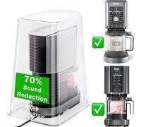 MACROMAGIX Couvercle de mélangeur à réduction du son - Compatible avec Ninja Creami, Vitamix, Oster, et la plupart des mélangeurs sous armoire, boîtier acoustique pour réduire le bruit