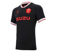 Macron 58125552 Wru M20 WRU M20 Maillot Alternate Pro Authentic Tech Body Fit Ss Sr, Noir, XL Homme, Homme, 58125552, Noir, L