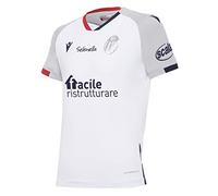 Macron Bfc M20 Gara Mm Jr Maillot pour Enfant Bologna FC 2020/21 Blanc JL
