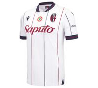 Macron Bologna Fc 25/26 Away Short Sleeve T-shirt Blanc 2XL Homme