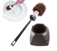 Macron Brosse Toilette | Trumps WC France Président | Emmanuel Macron Balai | Humoristique Commandant dans La Merde Original