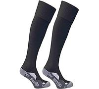 Macron Chaussettes Rayon Socks, Noir/Gris, XL Mixte