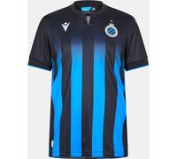 Macron Club Brugge Home Shirt 2023 2024 Adults Bleu/Noir Très grand Male