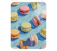 Macron Food - Balance alimentaire étanche pour peinture artistique bleue pour cuisine 5 kg/5 g - Balance numérique avec 4 unités pour la fabrication de savon et d'épices (piles non incluses)