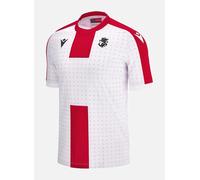 Macron Georgia Home Shirt 2023 Adults Blanc Petit Male