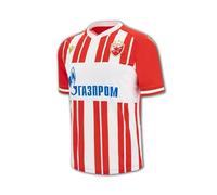 Macron Maillot domicile étoile rouge Belgrade 23 24 RSB Home Shirt Serbie Fan Jersey, rouge/blanc, XXXL