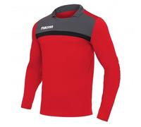 Macron Maillot Gardien Manches Longues Rembourré FEO GK Rouge Homme Garçon