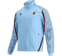 Macron Merchandising ufficiale Coupe-Vent avec Fermeture éclair et Polaire Chaude FC 2021/22 Mixte, Rouge, M