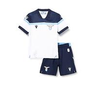 Macron Merchandising ufficiale Ensemble Away pour Enfant SS Lazio 2021/22 Mixte, Bleu, JXS