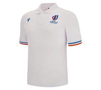 Macron Polo Adulte France Rugby World Cup 2023 Officiel - Blanc - XXL
