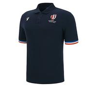 Macron Polo Adulte France Rugby World Cup 2023 Officiel - Bleu - S