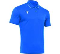 Macron Polo Draco Hero T-Shirt, Bleu Roi/Blanc, L Mixte