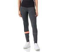 Macron Run Fcc Clover Light Strtch Long Pants WMN Mgry/Blk/Ncor Pantalon de Course Femme, Gris-Noir, XL
