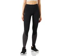 Macron Run Fohen FCA Ela Long Pant Light Stretch WMN Blk/Dgry Leggins Femme, Noir, XS