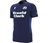 Macron Scotland Rugby Home Shirt 2025 Adults Marine 3X Grand. Male