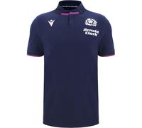 Macron Scotland Rugby Home Shirt 2025 Adults Marine Moyen Male