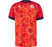 Macron Scotland Rugby Union Training T-Shirt 2024 Adults Rouge Petit Male