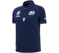 Macron Scottish Rugby World Cup Home Shirt 2025 Womens Marine 18 (2XL) Female