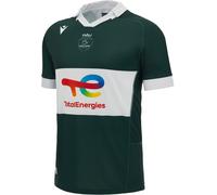 Macron Section Paloise Home Shirt 2023 2024 Adults Vert Petit Male