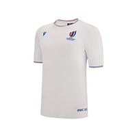 Macron T-Shirt Enfant Rugby France World Cup 2023 Officiel - Blanc - 11/12 Ans