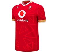 Macron Wales Rugby Union Home Pathway 2025 Adults Rouge Petit Male