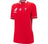 Macron Wales Rugby World Cup Home Shirt 2025 Adults Rouge 12 (M) Female