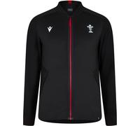 Macron Welsh Rugby Union Anthem Jacket 2024 Adults Noir Petit Male